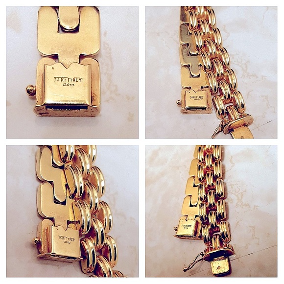 Unisex, 14KYG Vintage Bracelet - Picture 5 of 9
